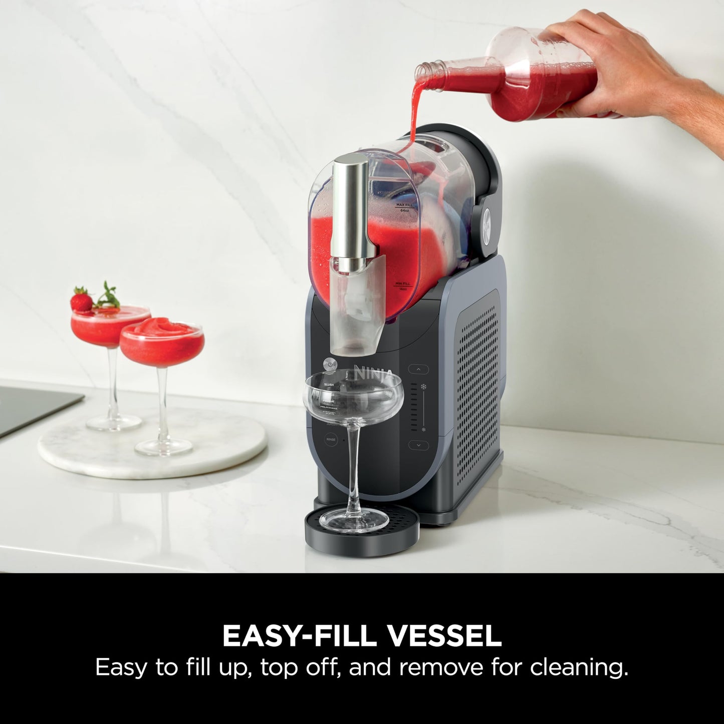 Ninja SLUSHi Frozen Drinks Maker, Create Slush, Frozen Cocktails, Frappé, Milkshakes & Frozen Juice, No Ice or Preperation Needed